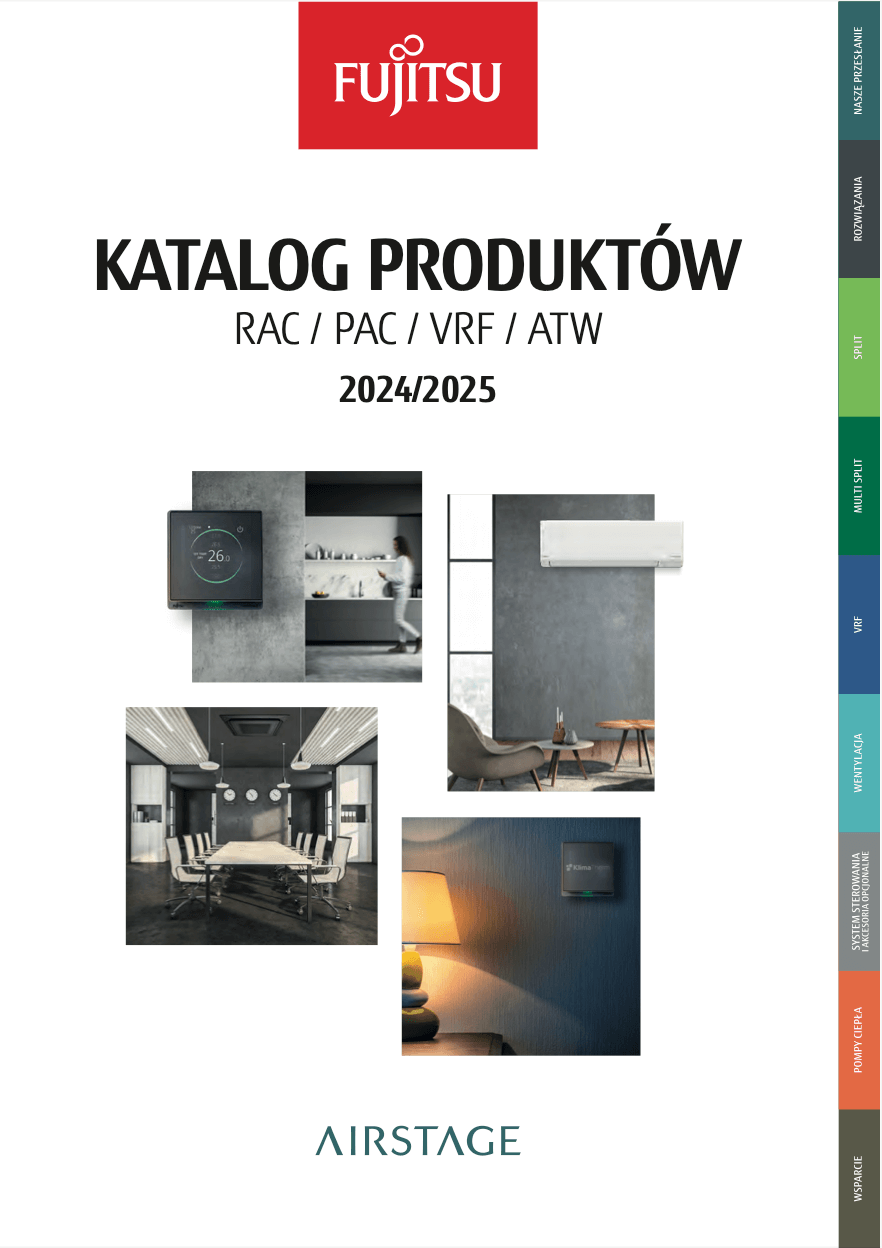 Katalog klimatyzacji fujitsu 2024