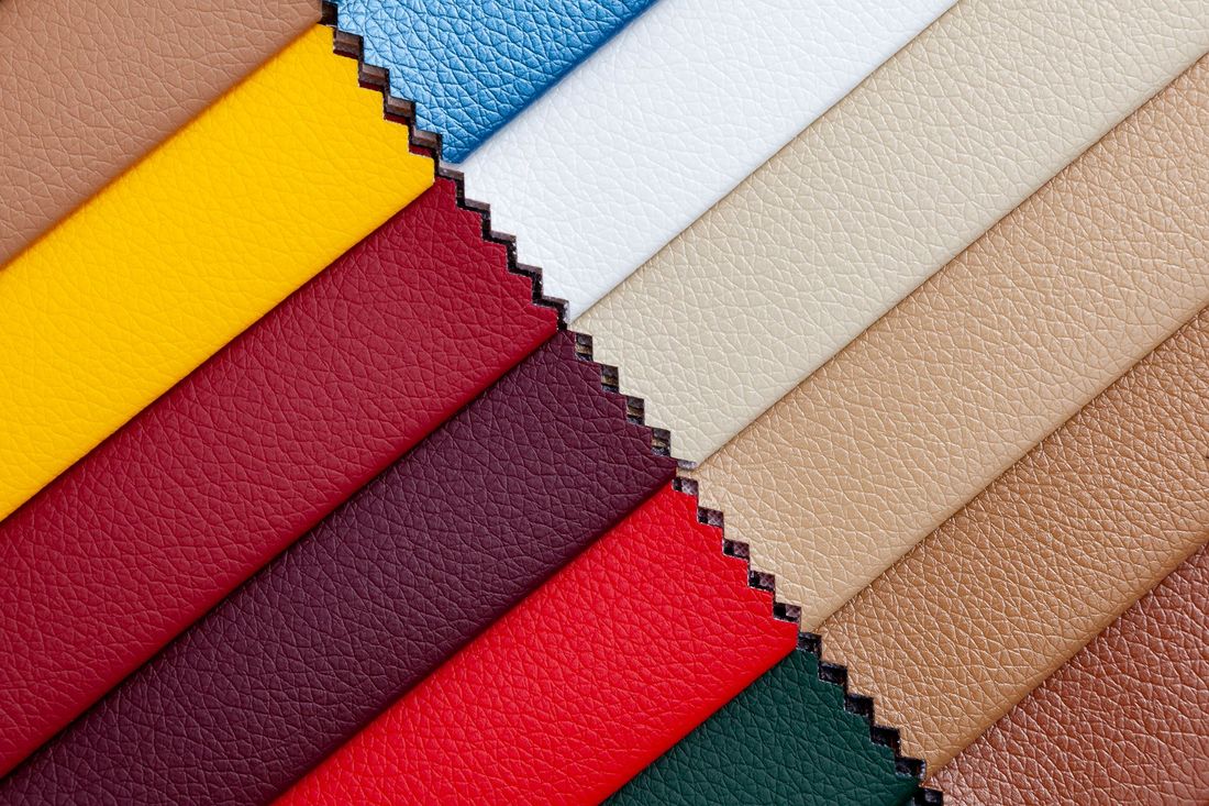 Tessuti di diversi colori