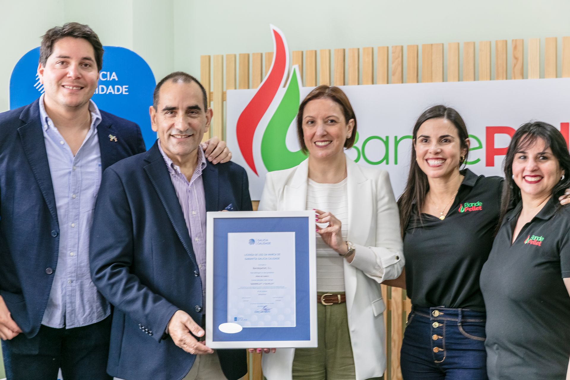 Bandepellet celebra 3 años produciendo pellets ecológicos, energía renovable y sostenible con sello 