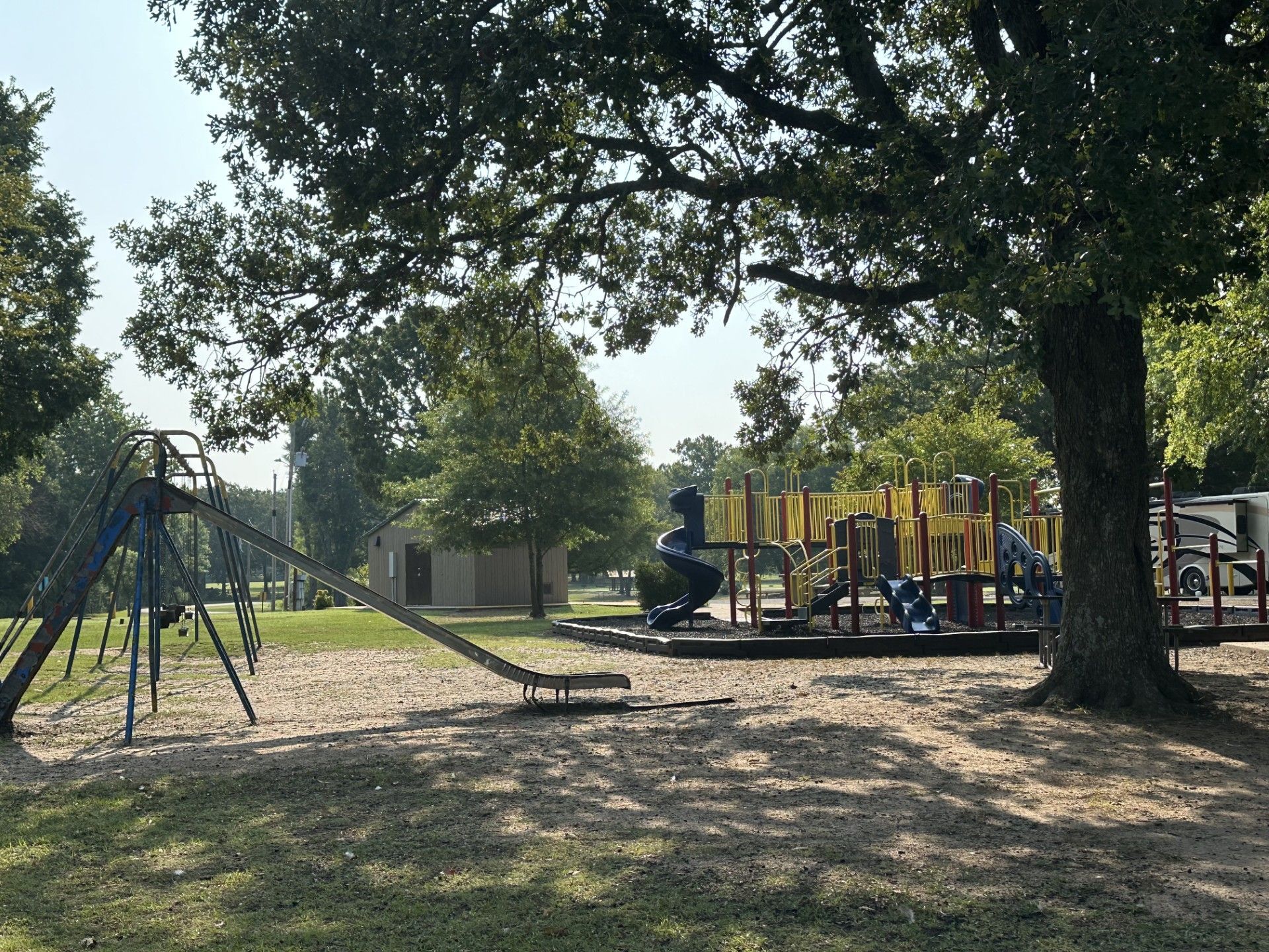 Photo of a playground in Adair Park, Stilwell, OK