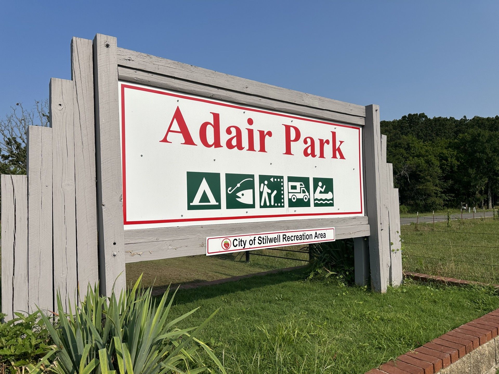 Adair Park sign