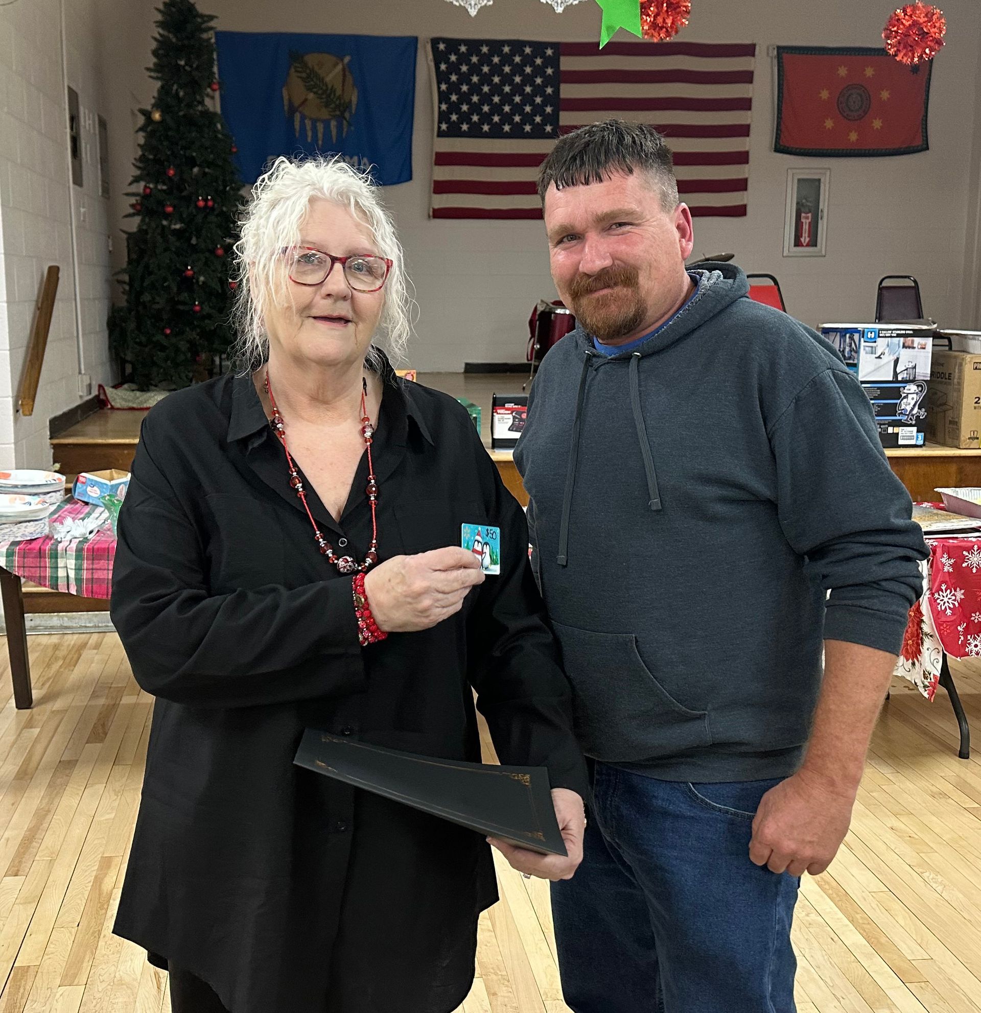 Rick Ford and Stilwell mayor Jean Ann Wright Rick Ford and Stilwell OK mayor Jean Ann Wright