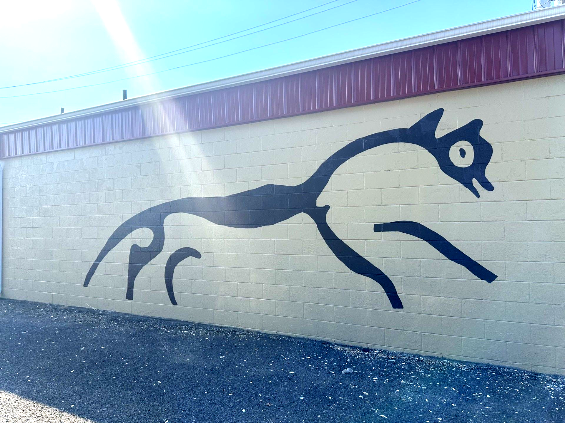 Mural in Stilwell Oklahoma