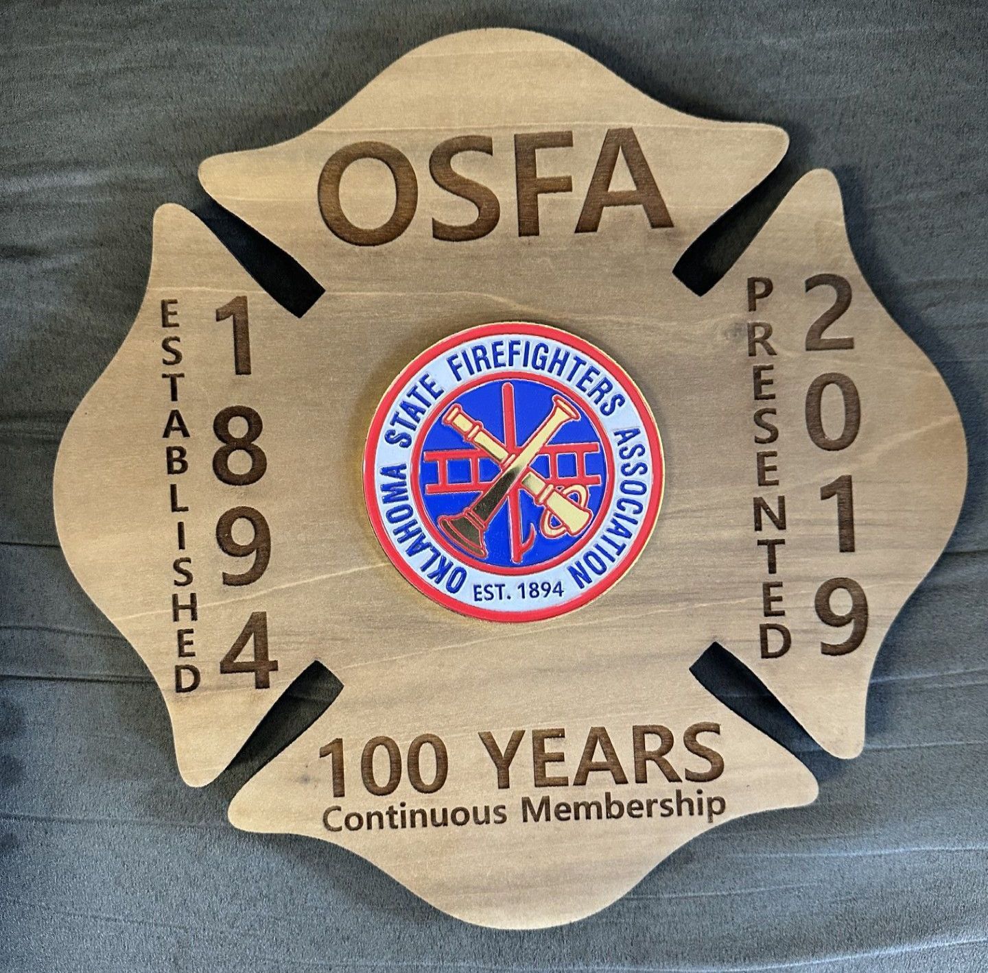 OSDA Certificate, established 1894