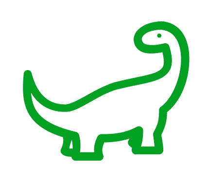 Dino Clean Car Wash Logo