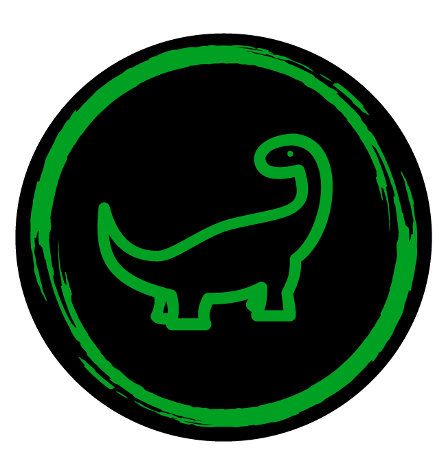 Dino Clean Car Wash Logo