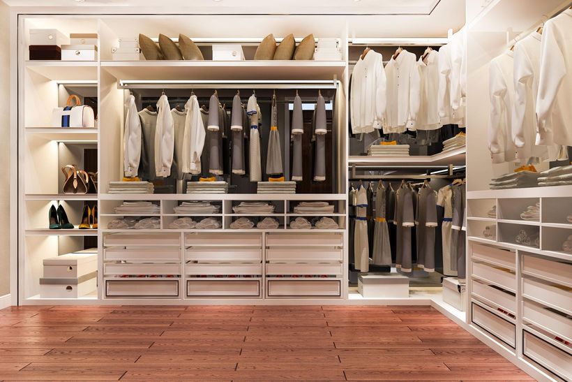 Walk In Cabinet Room