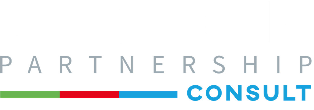 A logo for a company called partnership consult.