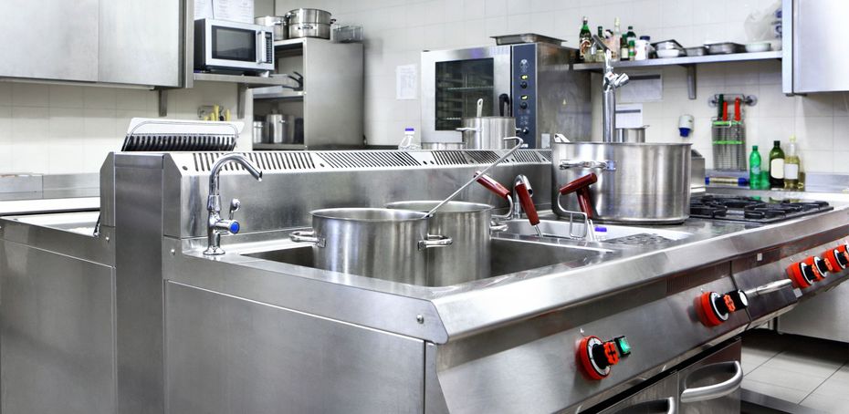 Modern Restaurant Kitchen | Hillcrest, Qld | Concept Metal Products
