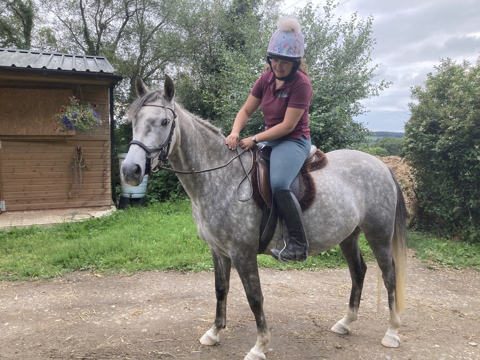 Riding out