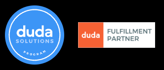 Two logos for duda solutions and fulfillment partner