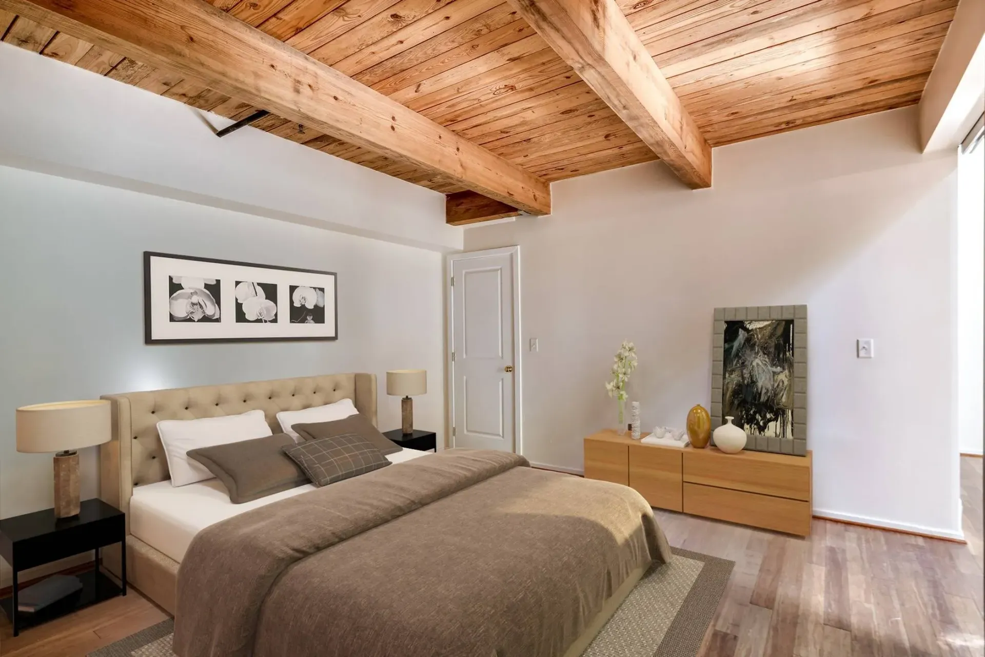 bedroom with bed