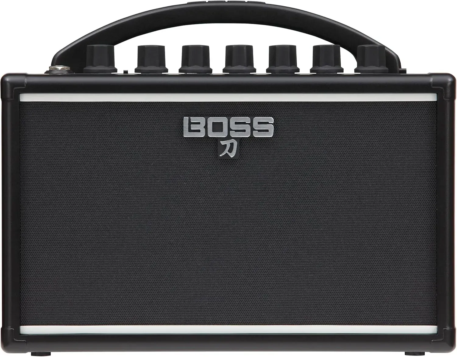 Boss Katana Mini 7-watt portable battery-powered guitar combo amplifier Boss Katana Mini 7-watt portable battery-powered guitar combo amplifier