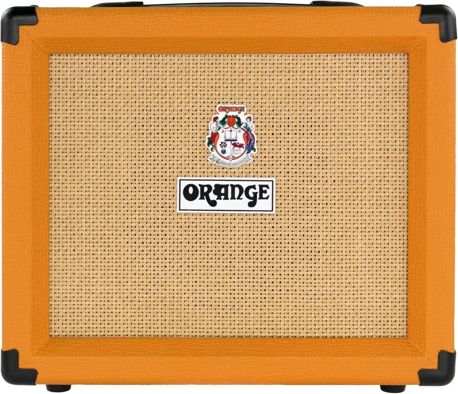 Orange Crush 20RT 20-watt solid state guitar combo amplifier in orange Orange Crush 20RT 20-watt solid state guitar combo amplifier in orange