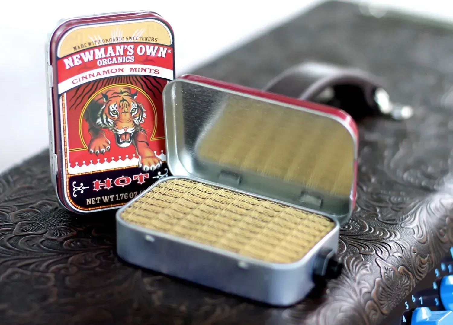 Unique gifts for guitar players including guitar picks tin