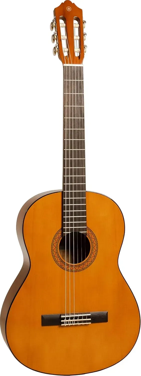 Yamaha C40II full size classical guitar with nylon strings in natural finish