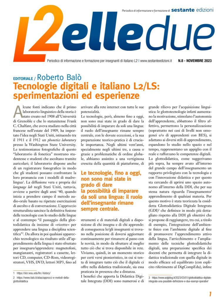 rivista elledue