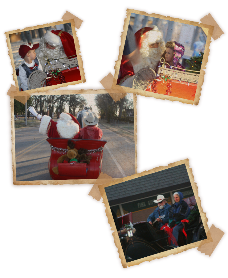 santa sleigh rides