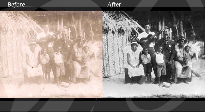 Photo Restoration — Photo restoration in Cairns QLD