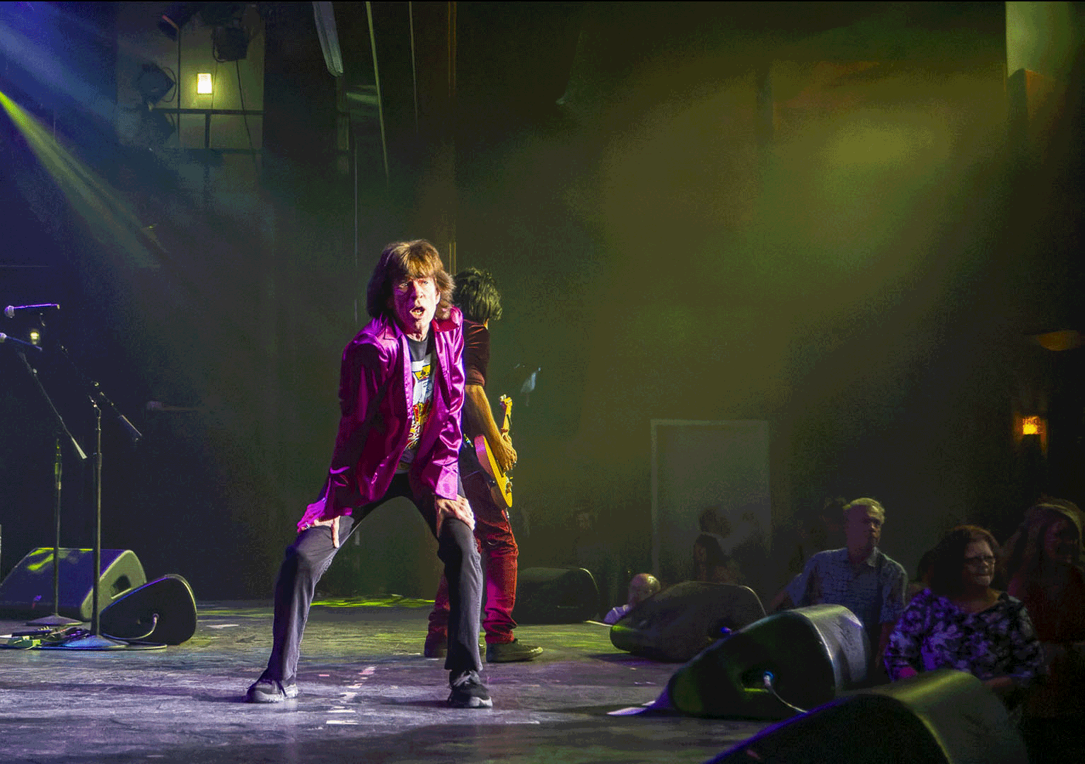 Mick Adams as Mick Jagger in Las Vegas
