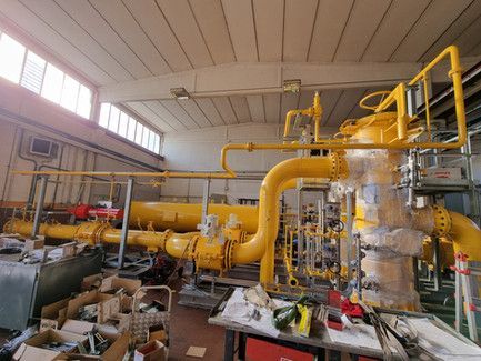 Impianto Russia, montaggi elettro-strumentali impianto