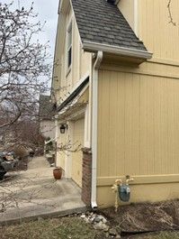 Side Image Of Painted House 