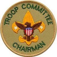 A scout committee chairman patch with an eagle on it.
