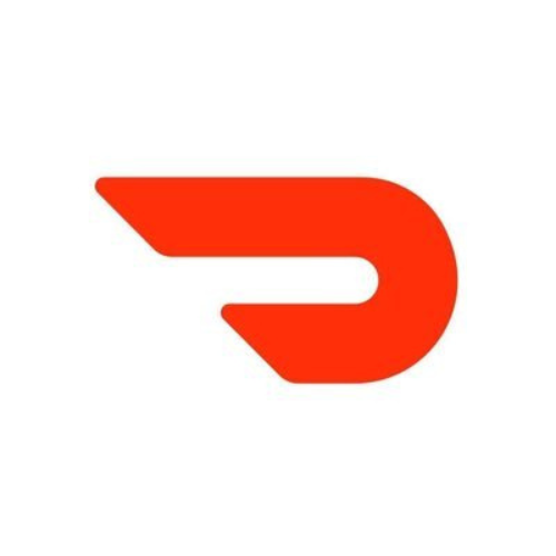 DoorDash logo: orange stylized