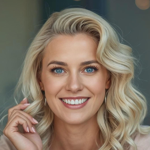 photo of a woman with a smile