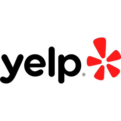 Yelp logo: Black
