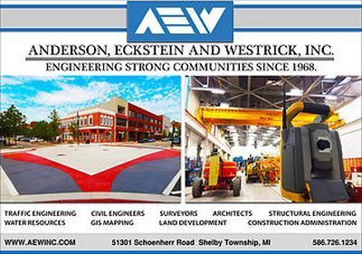 Anderson, Eckstein, & Westrick, INC. Engineering Strong Communities Since 1968. (586) 726-1234