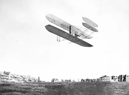 Old military aircraft