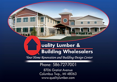 Quality Lumber & Building Wholesalers; Your Home Renovation and Building Design Center (586) 727-7001