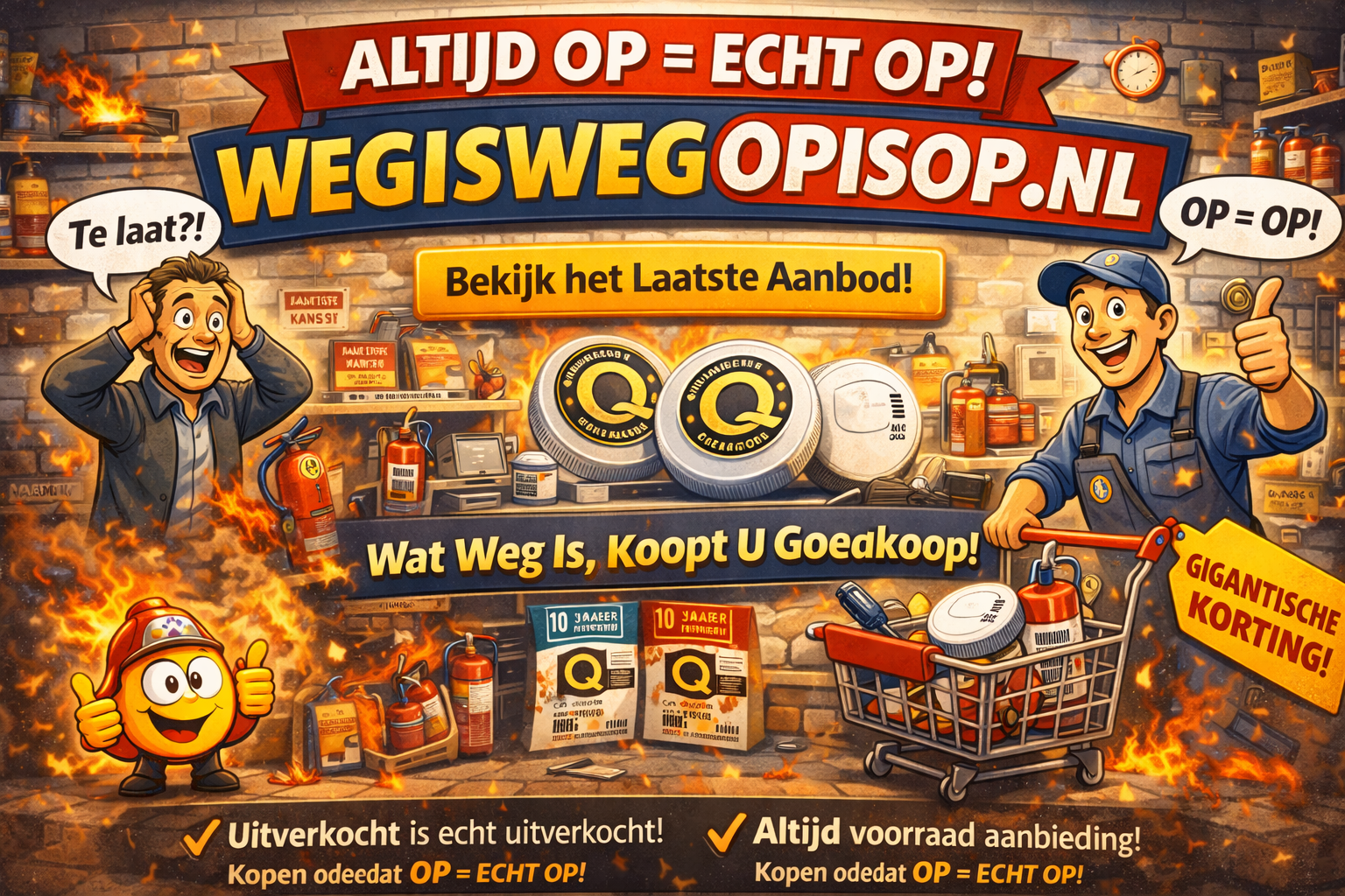 Welkom bij de nieuwe website van Wegiswegopisop.nl
