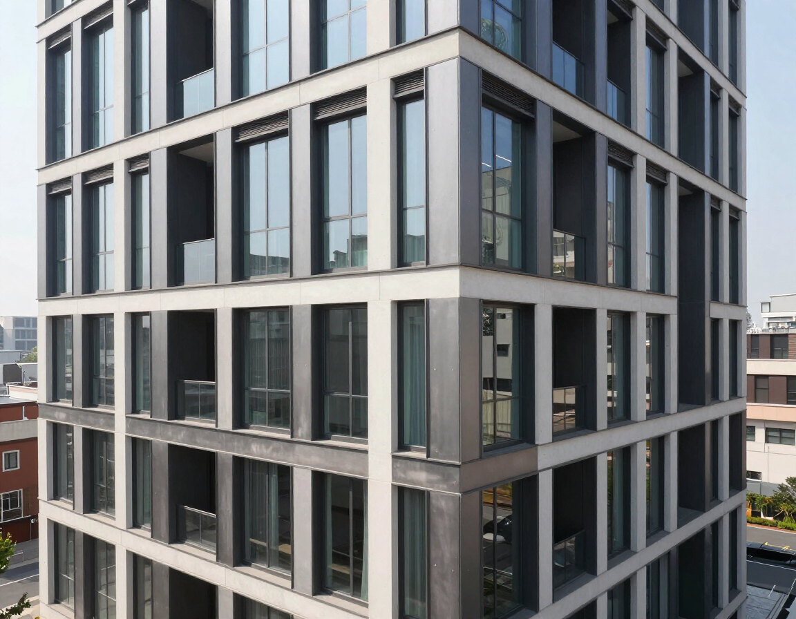 Contemporary mixed-use development