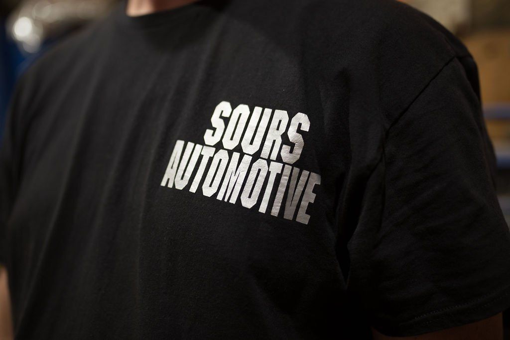 Black t-shirt with 