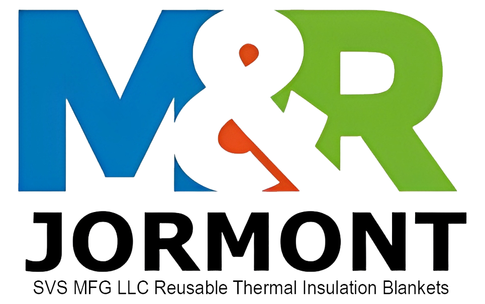 A logo for a company called m & r jormont