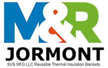 A logo for a company called m & r jormont
