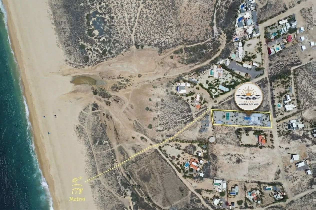 Mapa a Villa Ananda del Mar