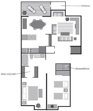2 Bed | 1 Bath