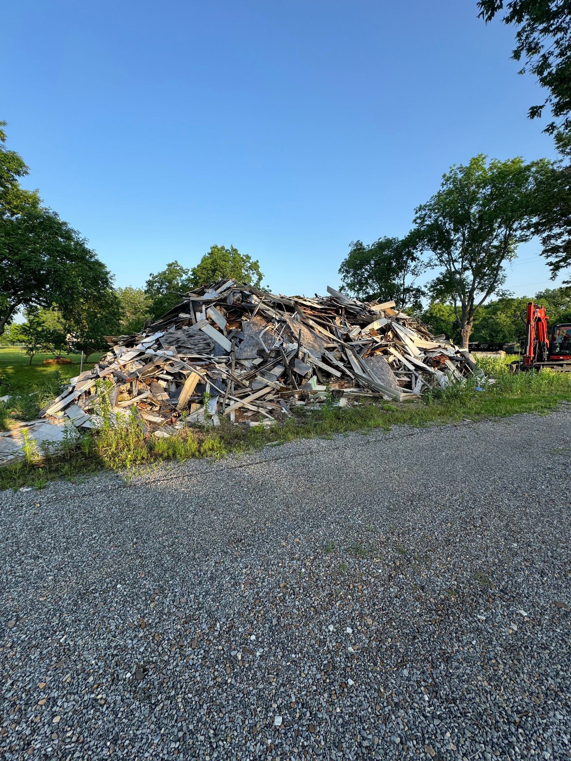Before junk removal