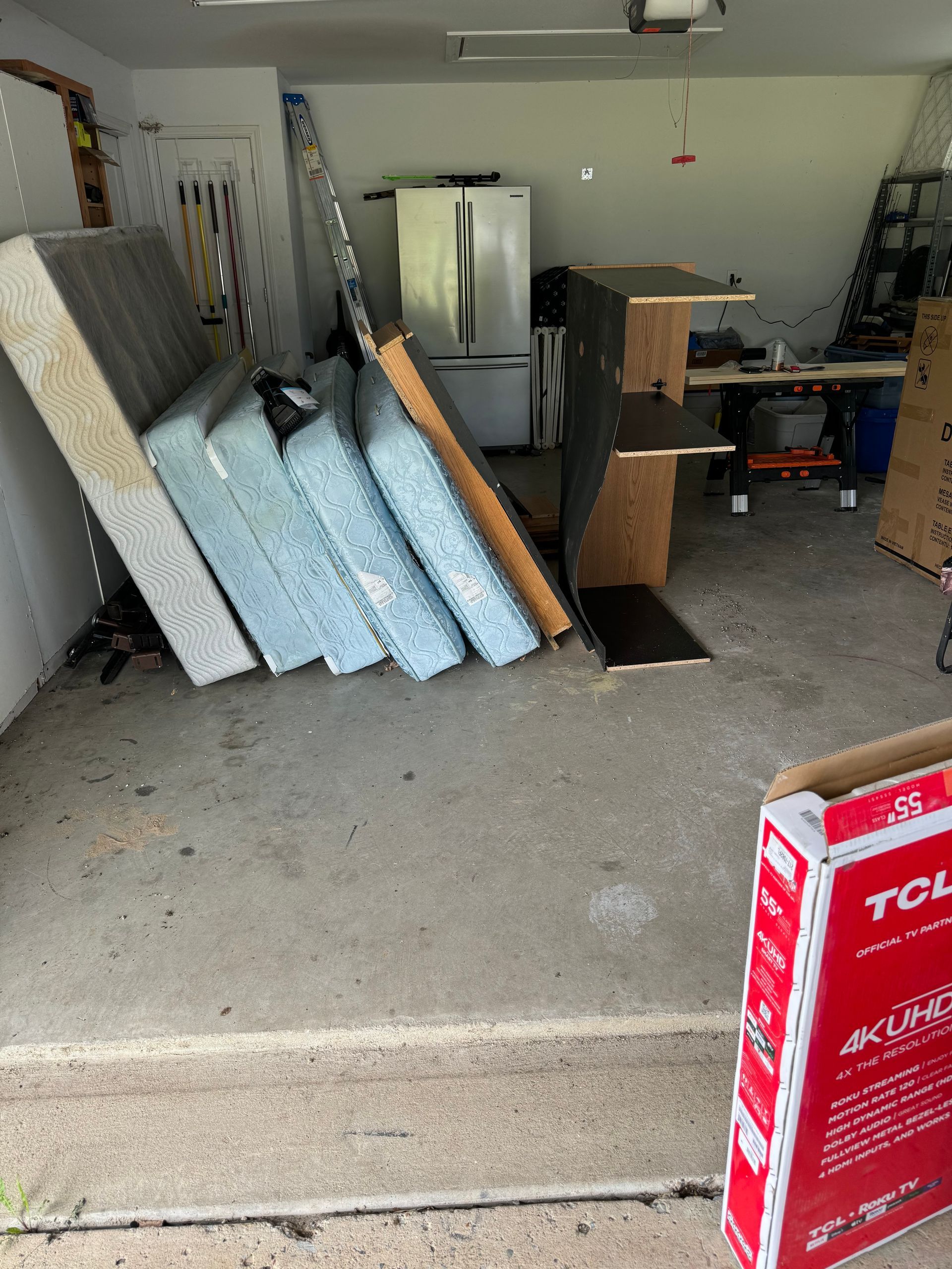 Before junk removal