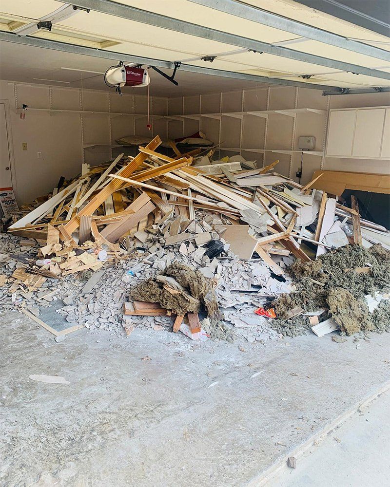 Before junk removal