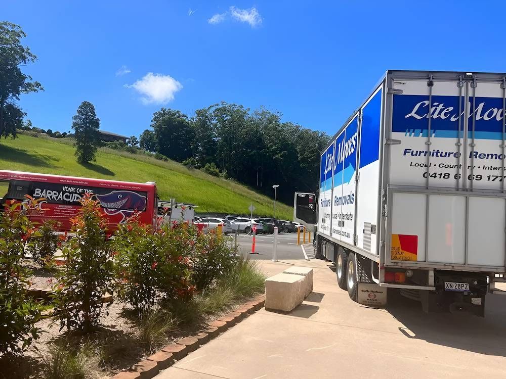 A Moving Truck Parked on a Sunny Day — Lite Moves Furniture Removals In Sydney, NSW