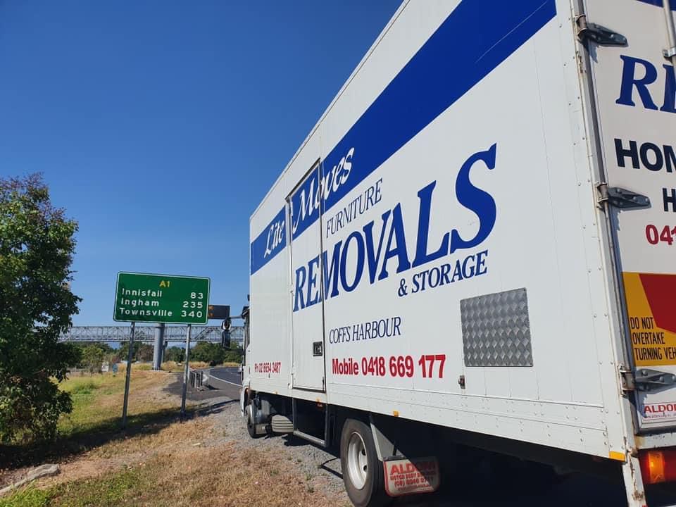 Plenty of space storage unit  — Lite Moves Furniture Removals In Bonville, NSW
