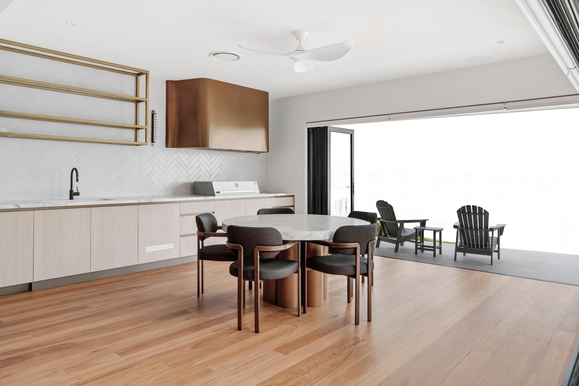 Open-plan Living and Dining Area — PK4 Projects in Port Macquarie, NSW