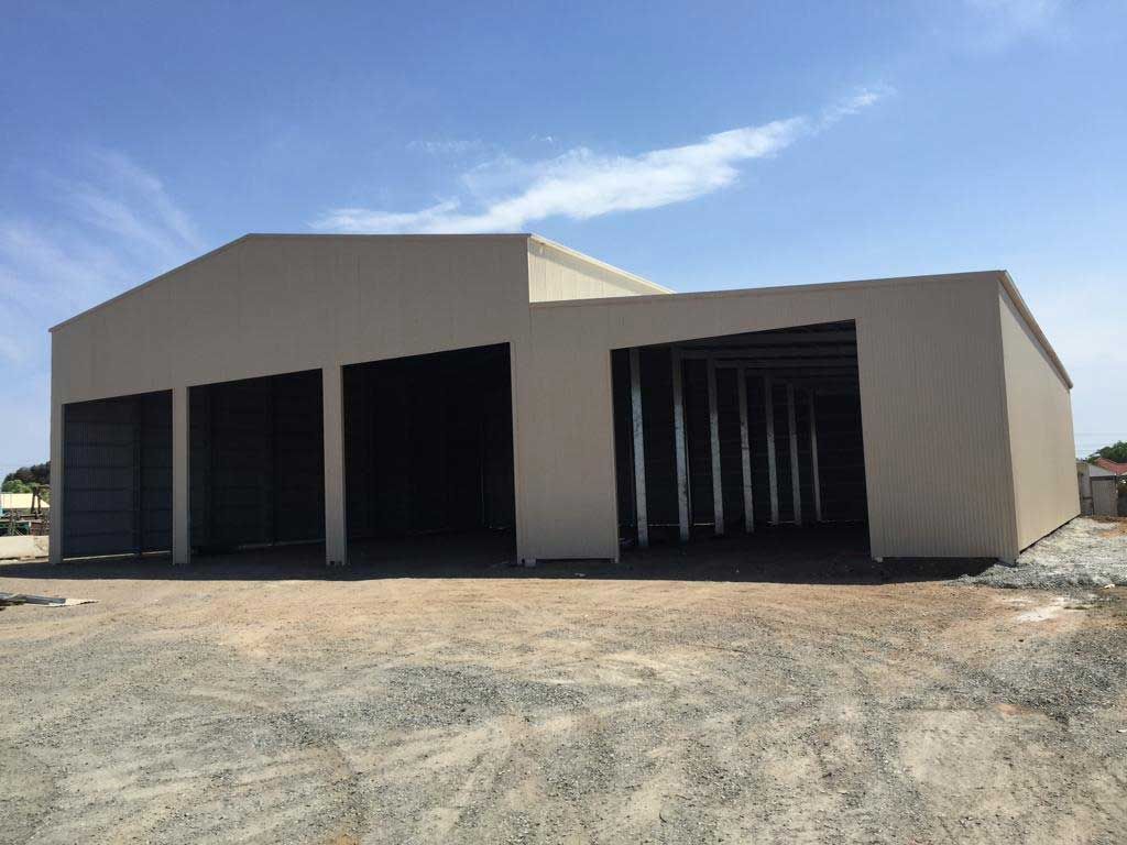 Large Steel Shed