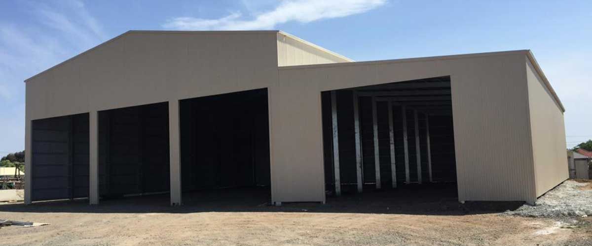 Large Steel Shed