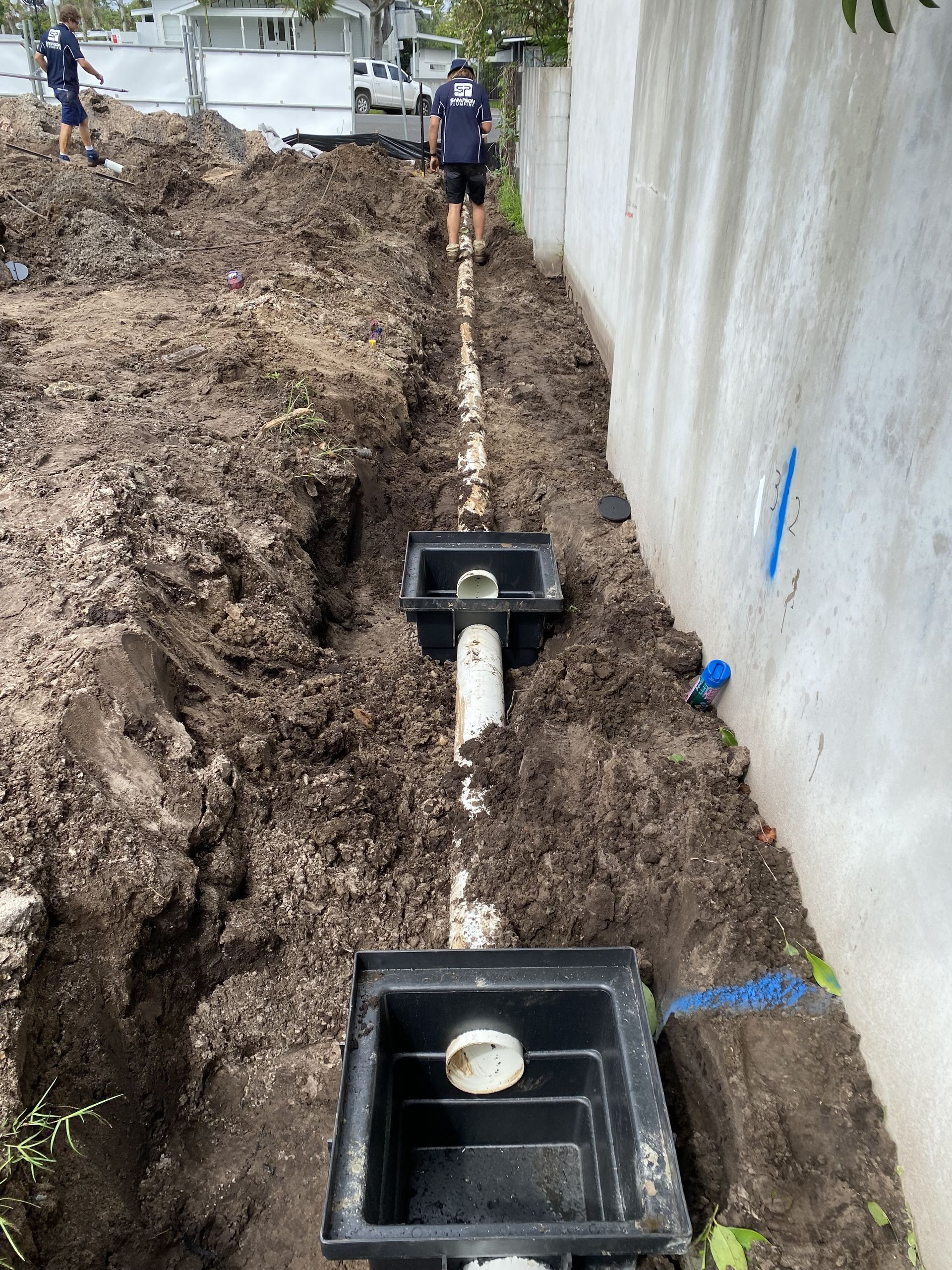 Installation Of New Piping — Sampson Plumbing Pty Ltd In Casuarina, NSW