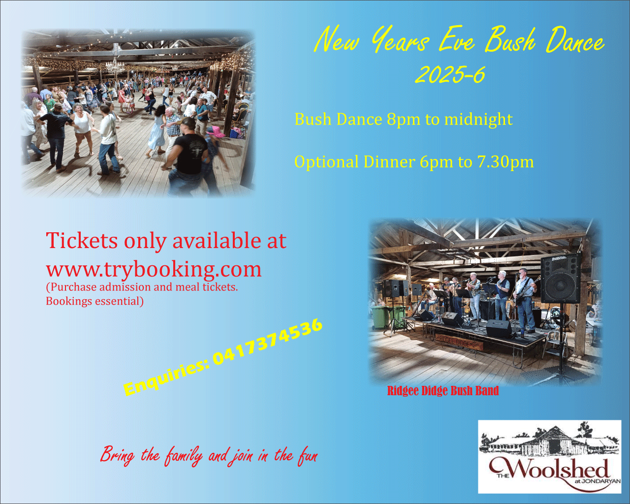 New Years Eve Bush Dance